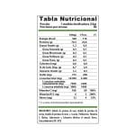 tabla nutricional vegan shake Winkler
