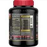 Proteína-Isoflex-Allmax-información- nutricional