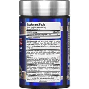 Creatina-Allmax-100g-Información-Nutricional