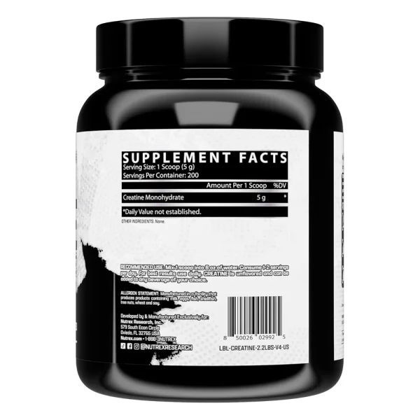 tabla-creatina-nutrex-1kg-monohidrato-sinsabor-chile-suplextreme