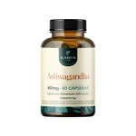 Ashwagandha Karun Life 450 mg - Suplemento natural en 60 cápsulas de raíz de ashwagandha para bienestar y manejo del estrés