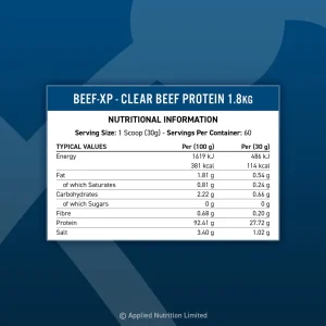 Beef-XP-1.8kg-InformaciónNutricional
