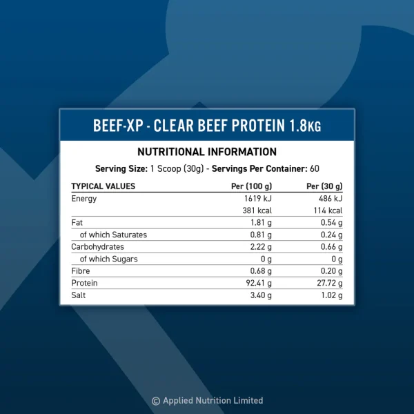 Beef-XP-1.8kg-InformaciónNutricional