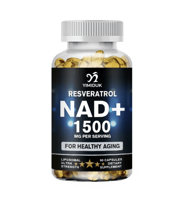 NAD+ Resveratrol 1500 Yimiduk 60 cápsulas