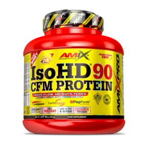 Proteína aislada Amix IsoHD 90 CFM Protein en envase 397 lbs