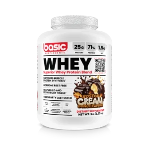 Proteína Basic Whey Protein Blend 5 lb mezcla de suero para recuperación muscular