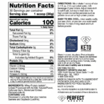 TABLA NUTRICIONAL PROTEINA DIESEL ISOLATE PERFECT SPORTS 1-4